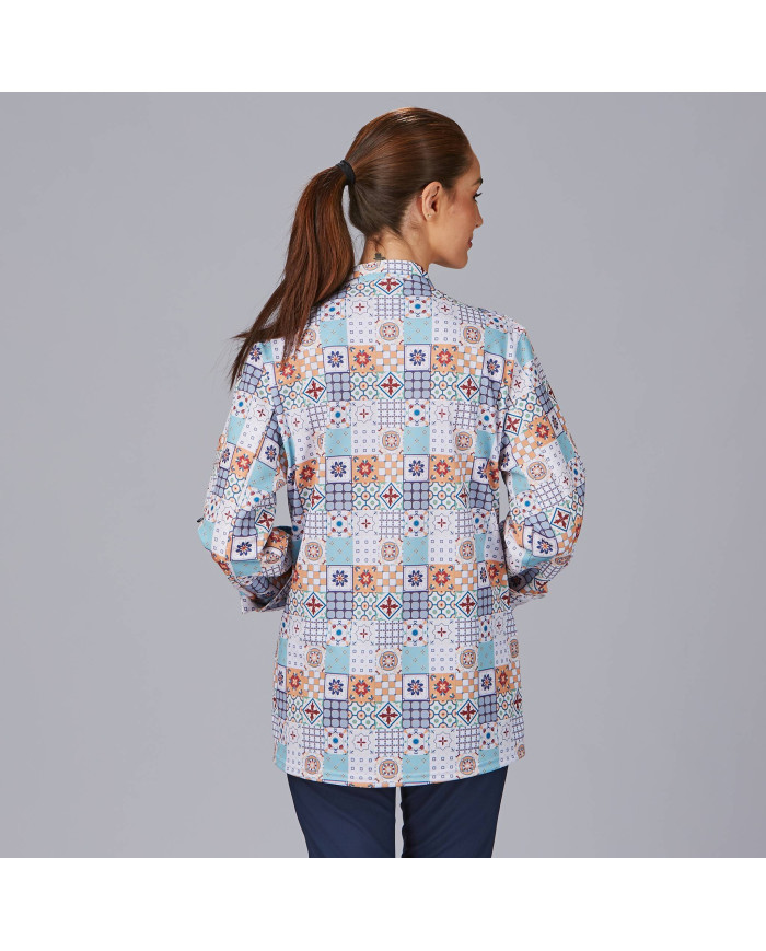 CHAQUETA COCINA UNISEX ESTAMPADA VAZQUEZ GARYS