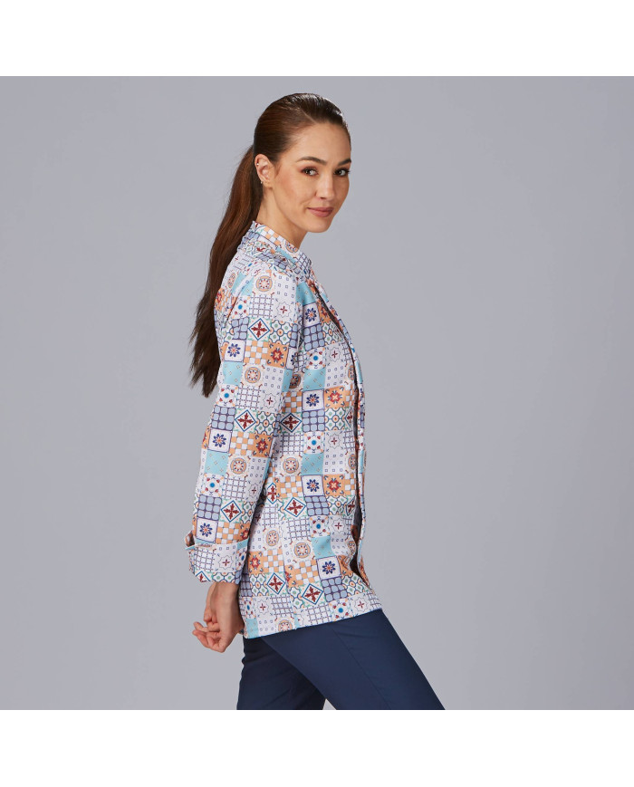 CHAQUETA COCINA UNISEX ESTAMPADA VAZQUEZ GARYS