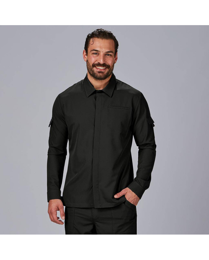 CHAQUETA COCINA UNISEX COMBI CANALE TRUEBA GARYS