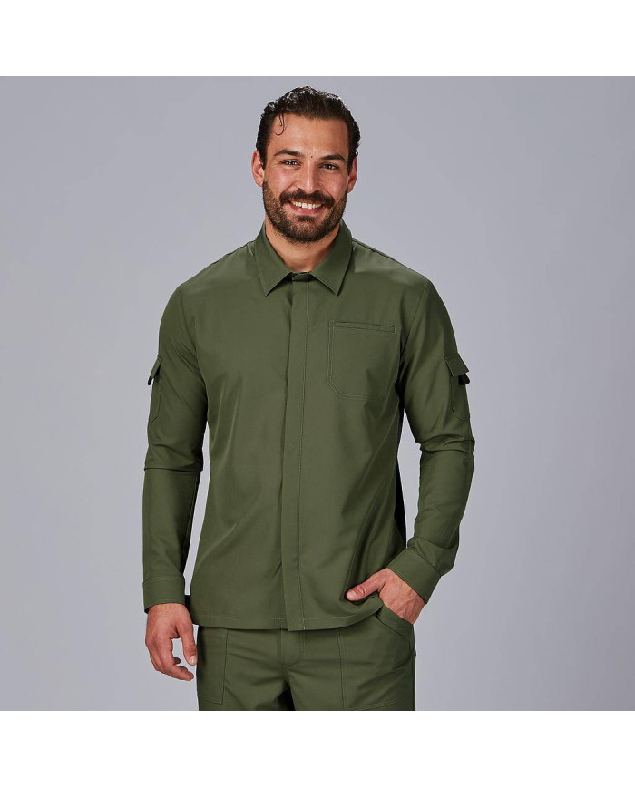 CHAQUETA COCINA UNISEX COMBI CANALE TRUEBA GARYS