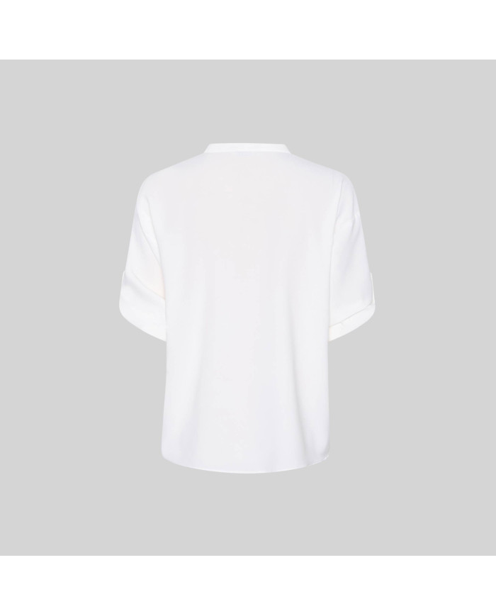 BLUSA MUJER MANGA ROLL UP MICAELA GARYS