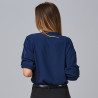 BLUSA MUJER MANGA ROLL UP MICAELA GARYS