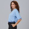 BLUSA MUJER MANGA ROLL UP MICAELA GARYS