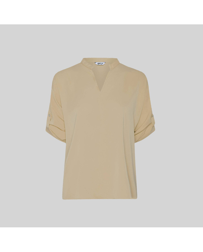 BLUSA MUJER MANGA ROLL UP MICAELA GARYS