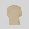 BLUSA MUJER MANGA ROLL UP MICAELA GARYS