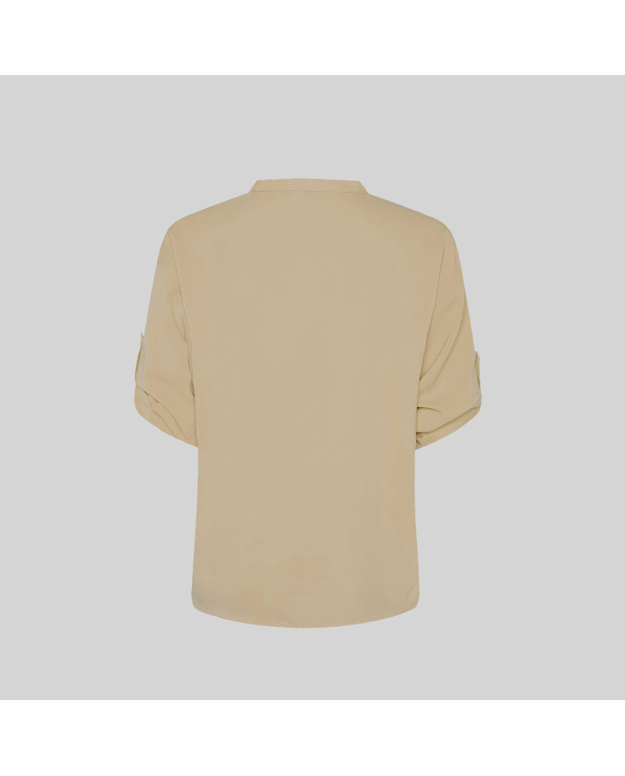 BLUSA MUJER MANGA ROLL UP MICAELA GARYS