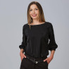 BLUSA MUJER MANGA RIZADA ROSANNA GARYS