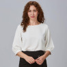 BLUSA MUJER MANGA RIZADA ROSANNA GARYS