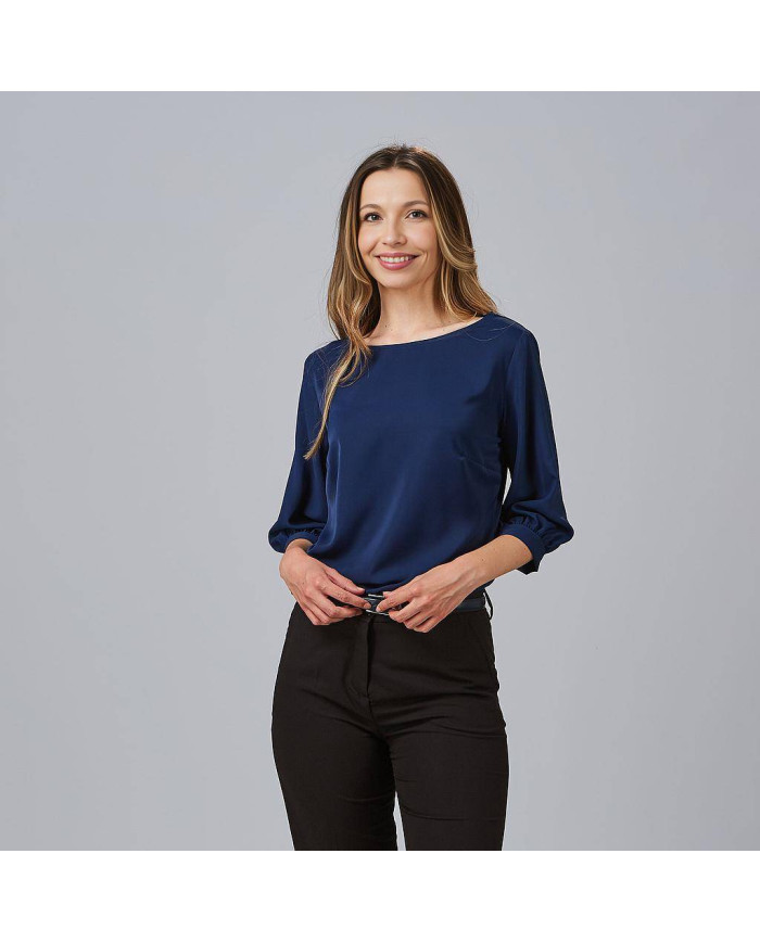 BLUSA MUJER MANGA RIZADA ROSANNA GARYS
