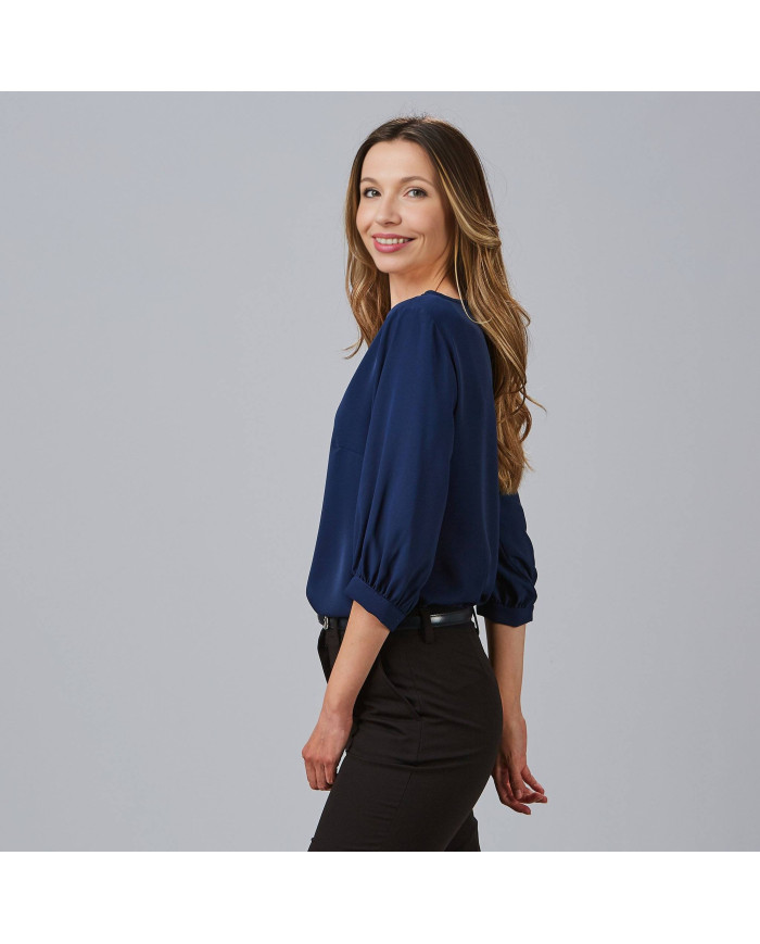BLUSA MUJER MANGA RIZADA ROSANNA GARYS
