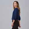 BLUSA MUJER MANGA RIZADA ROSANNA GARYS