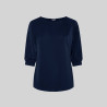 BLUSA MUJER MANGA RIZADA ROSANNA GARYS