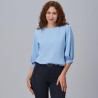 BLUSA MUJER MANGA RIZADA ROSANNA GARYS