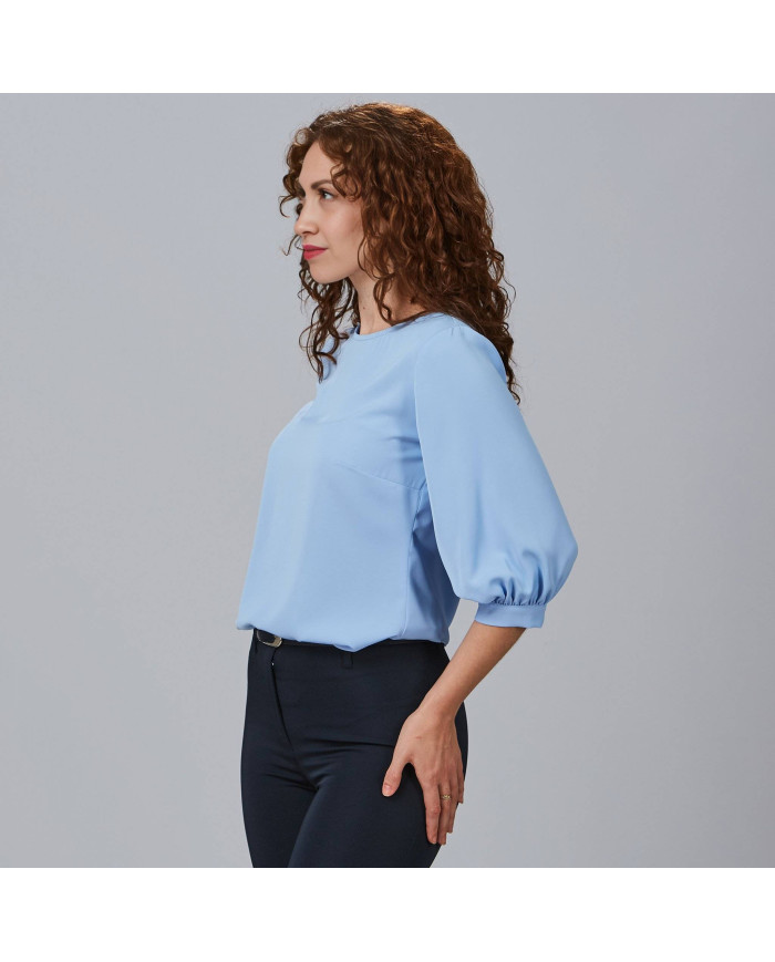 BLUSA MUJER MANGA RIZADA ROSANNA GARYS