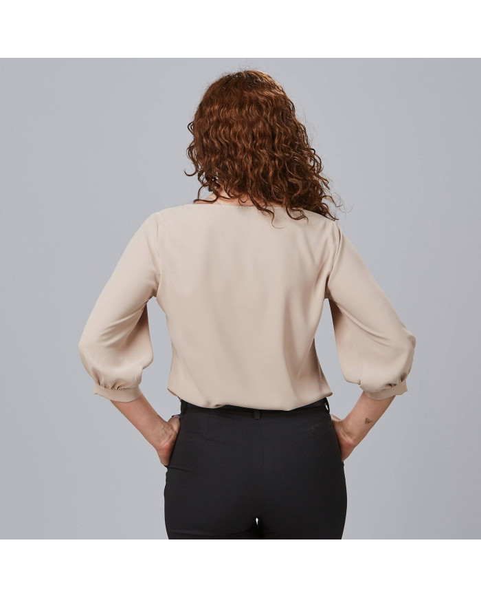 BLUSA MUJER MANGA RIZADA ROSANNA GARYS
