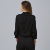 BLUSA MUJER CUELLO SOLAPA LAZO FLAVIA GARYS