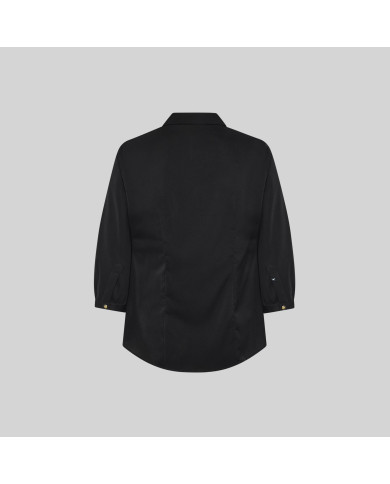 BLUSA MUJER CUELLO SOLAPA LAZO FLAVIA GARYS