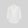 BLUSA MUJER CUELLO SOLAPA LAZO FLAVIA GARYS