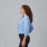 BLUSA MUJER CUELLO SOLAPA LAZO FLAVIA GARYS