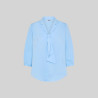 BLUSA MUJER CUELLO SOLAPA LAZO FLAVIA GARYS