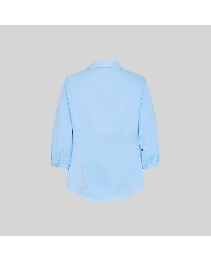 BLUSA MUJER CUELLO SOLAPA LAZO FLAVIA GARYS