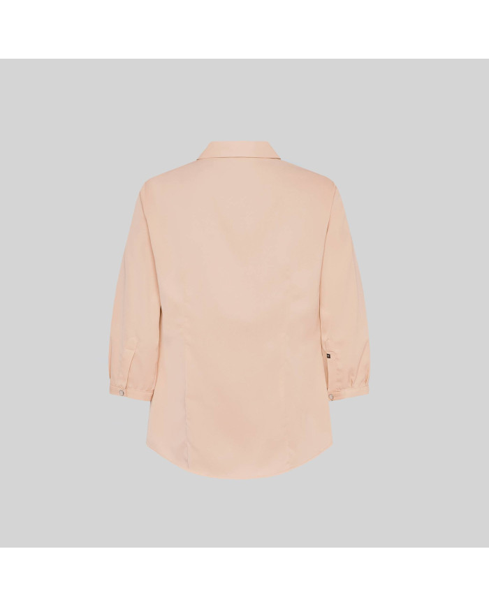BLUSA MUJER CUELLO SOLAPA LAZO FLAVIA GARYS