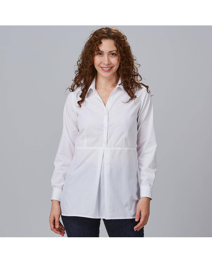 CAMISA MUJER MANGA ROLL UP LIVIA GARYS