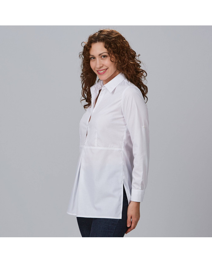 CAMISA MUJER MANGA ROLL UP LIVIA GARYS