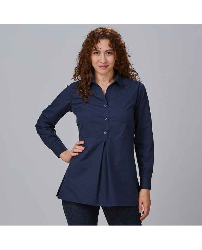 CAMISA MUJER MANGA ROLL UP LIVIA GARYS