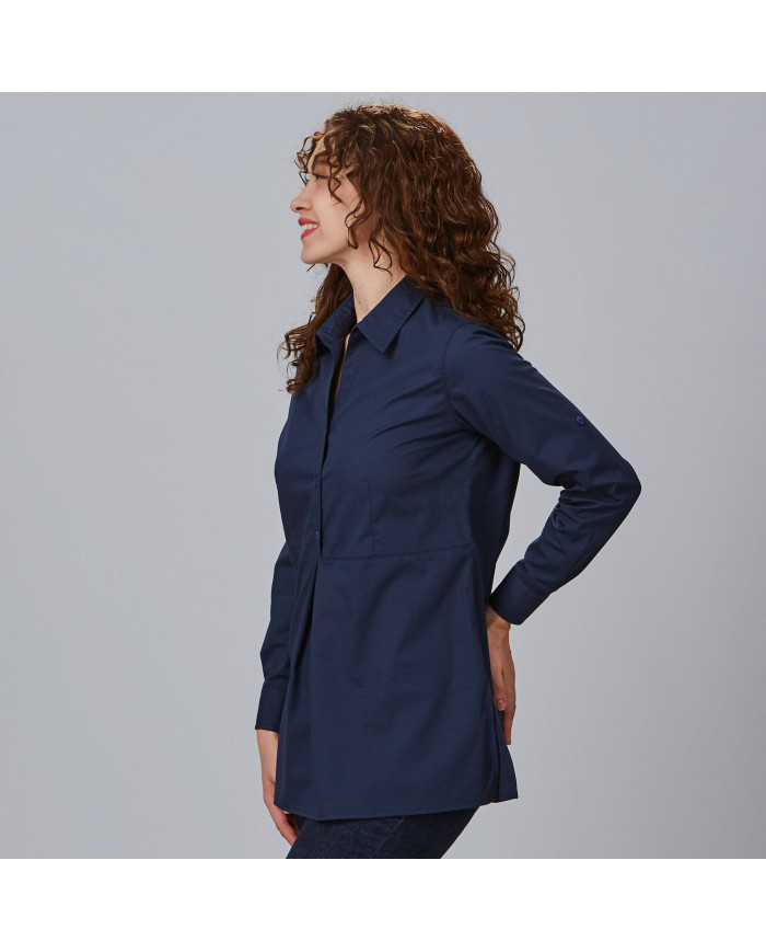 CAMISA MUJER MANGA ROLL UP LIVIA GARYS