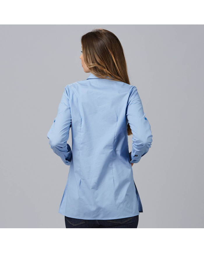 CAMISA MUJER MANGA ROLL UP LIVIA GARYS
