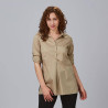CAMISA MUJER MANGA ROLL UP LIVIA GARYS
