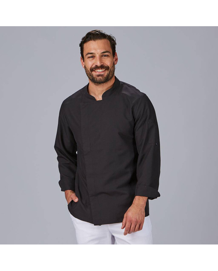 CHAQUETA COCINA UNISEX MEJIA "RED LINE" GARYS