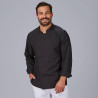 CHAQUETA COCINA UNISEX MEJIA "RED LINE" GARYS