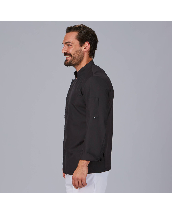CHAQUETA COCINA UNISEX MEJIA "RED LINE" GARYS