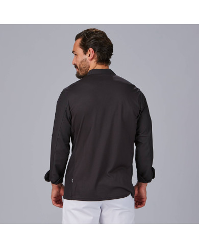 CHAQUETA COCINA UNISEX MEJIA "RED LINE" GARYS