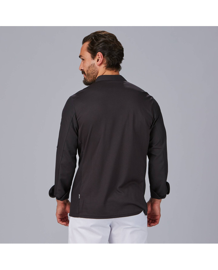 CHAQUETA COCINA UNISEX MEJIA "RED LINE" GARYS
