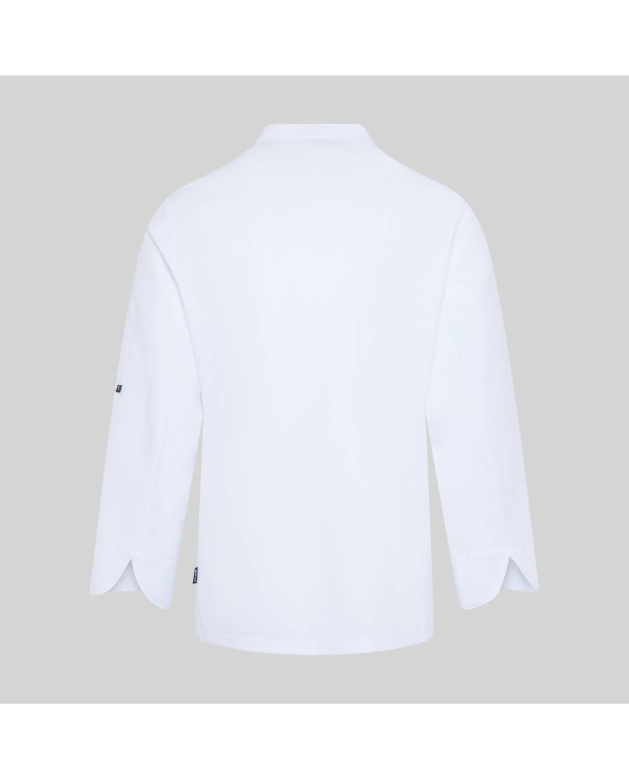 CHAQUETA COCINA UNISEX MEJIA "RED LINE" GARYS