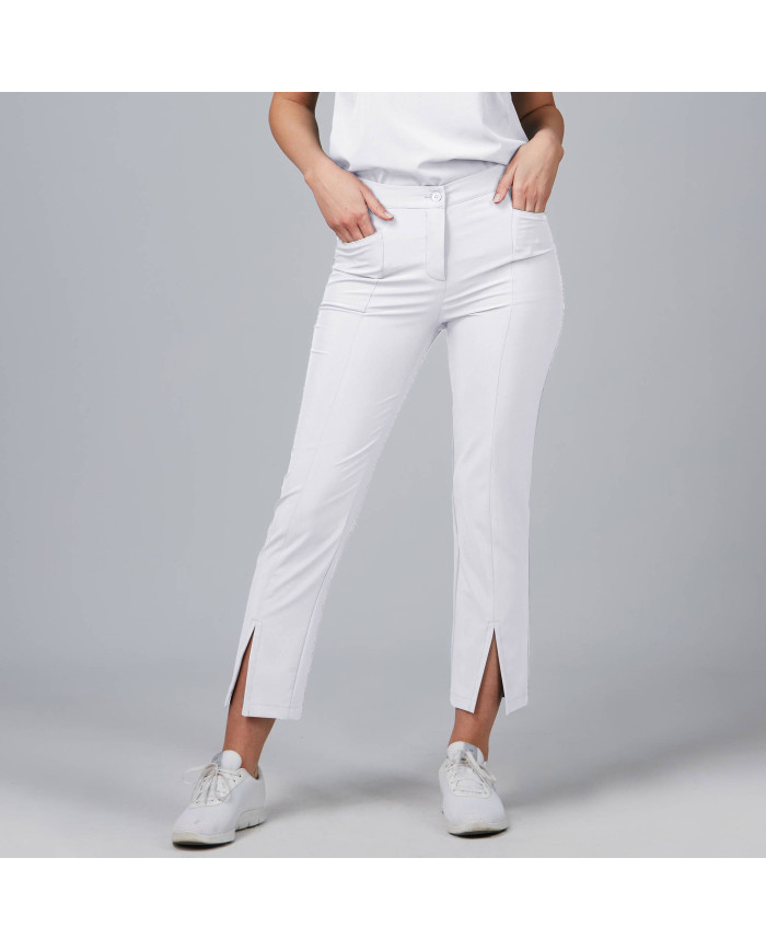 PANTALON MUJER ABERTURA CENTRAL EN BAJO GARYS