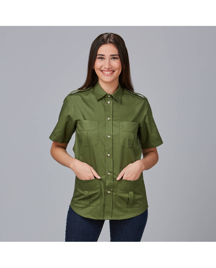 CAMISA UNISEX 4 BOLSILLOS ACIRON GARYS