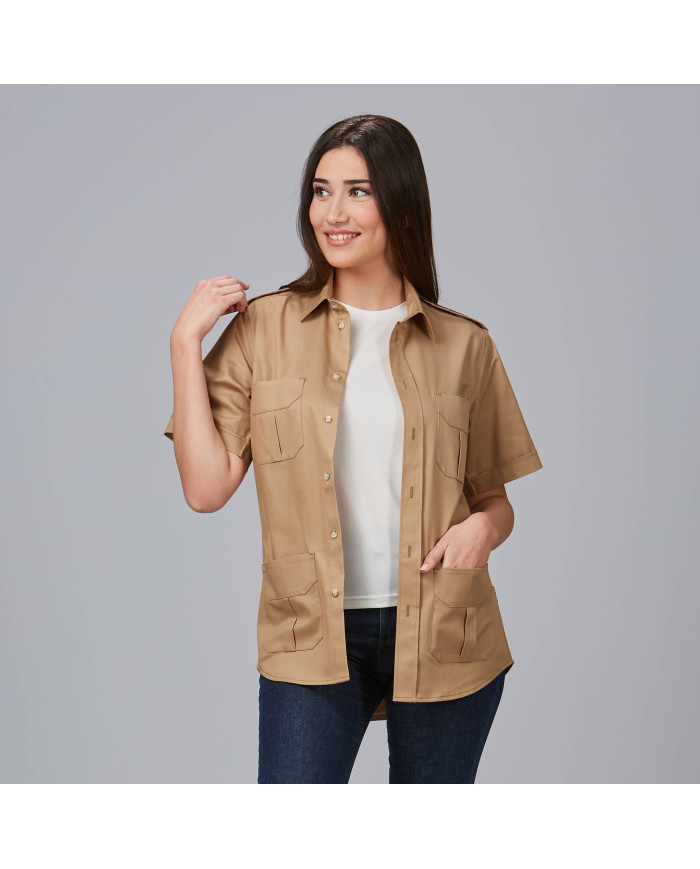 CAMISA UNISEX 4 BOLSILLOS ACIRON GARYS
