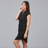 VESTIDO BOTON FORRADO VIVAZ X.LINEN GARYS