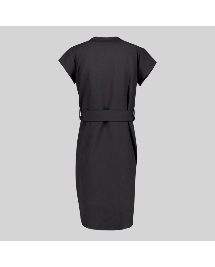 VESTIDO BOTON FORRADO VIVAZ X.LINEN GARYS