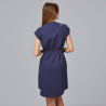 VESTIDO BOTON FORRADO VIVAZ X.LINEN GARYS