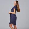 VESTIDO BOTON FORRADO VIVAZ X.LINEN GARYS
