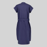 VESTIDO BOTON FORRADO VIVAZ X.LINEN GARYS
