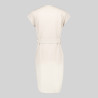 VESTIDO BOTON FORRADO VIVAZ X.LINEN GARYS