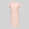 VESTIDO BOTON FORRADO VIVAZ X.LINEN GARYS