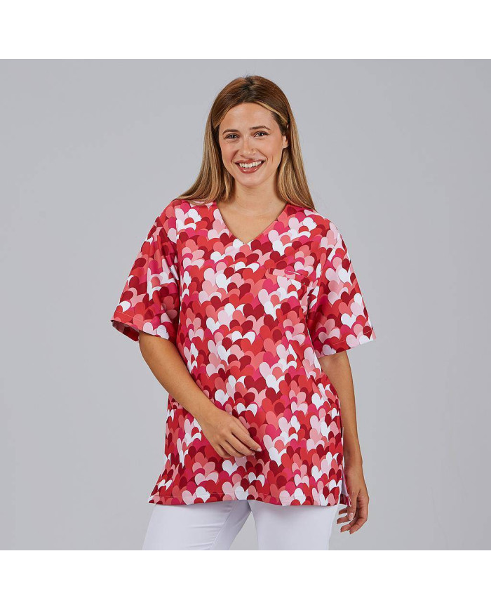 BLUSA UNISEX CUORE AGATHA GARYS
