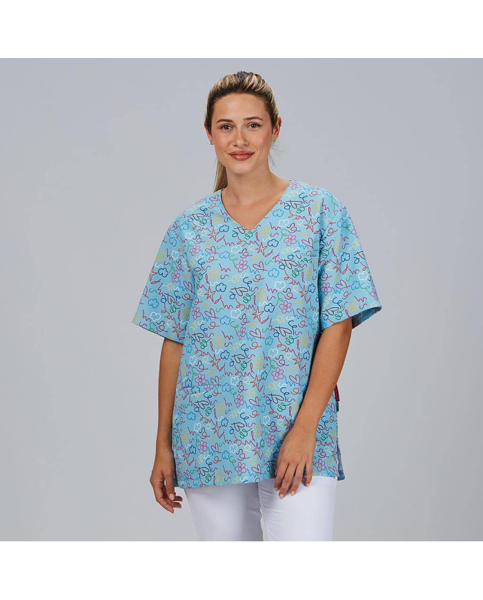 BLUSA UNISEX CUORE AGATHA GARYS